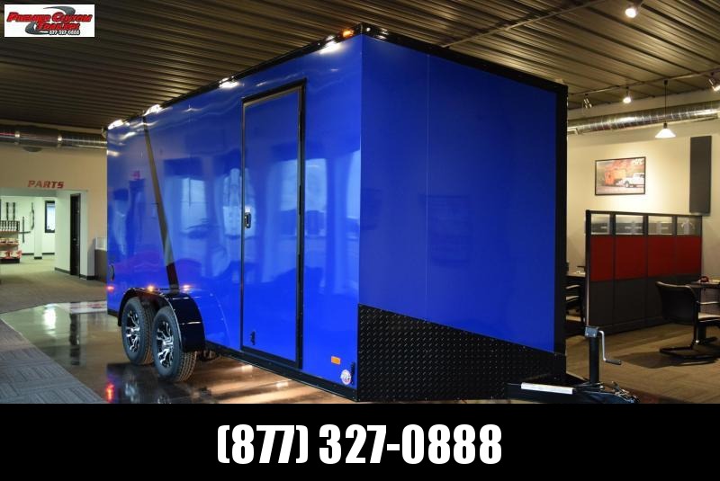 BRAVO 7x16 SCOUT *MIDNIGHT EDITION* ENCLOSED CARGO TRAILER BRAVO 7x16 SCOUT *MIDNIGHT EDITION* ENCLOSED CARGO TRAILER