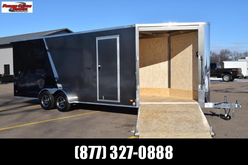 BRAVO 20'+5' SILVER STAR ALUMINUM SNOWMOBILE/UTV TRAILER BRAVO 20'+5' SILVER STAR ALUMINUM SNOWMOBILE/UTV TRAILER
