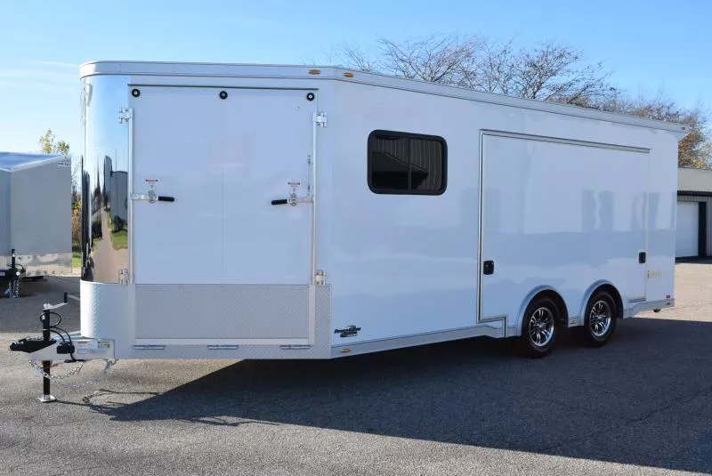 INTECH 8.5x18+6 ALLSPORT SNOW/ATV/UTV/ COMBO CAR HAULER w/ ESCAPE DOOR