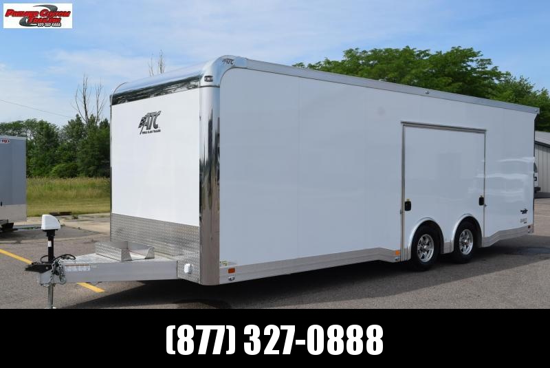 USED 2019 ATC 24' QUEST ALUMINUM RACE HAULER w/ CH405 PACKAGE USED 2019 ATC 24' QUEST ALUMINUM RACE HAULER w/ CH405 PACKAGE