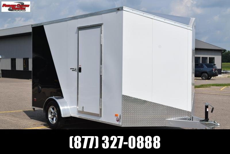 BRAVO 7x12 SILVER STAR ALUMINUM CARGO TRAILER w/ ELECTRIC BRAKES BRAVO 7x12 SILVER STAR ALUMINUM CARGO TRAILER w/ ELECTRIC BRAKES