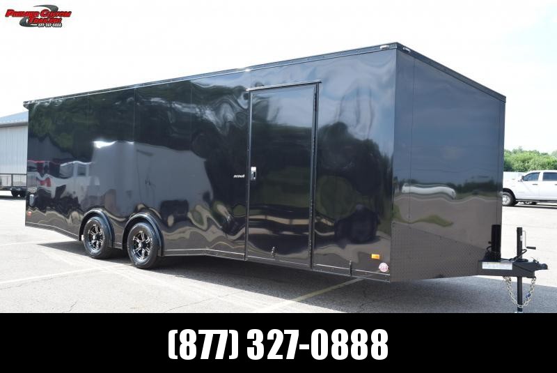 BRAVO 8.5x24 SCOUT *MIDNIGHT EDITION* ENCLOSED CAR HAULER BRAVO 8.5x24 SCOUT *MIDNIGHT EDITION* ENCLOSED CAR HAULER