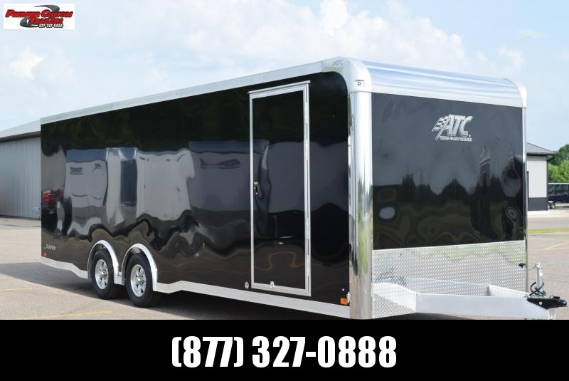 ATC ALL ALUMINUM 8.5x24 RAVEN ENCLOSED CAR HAULER ATC ALL ALUMINUM 8.5x24 RAVEN ENCLOSED CAR HAULER