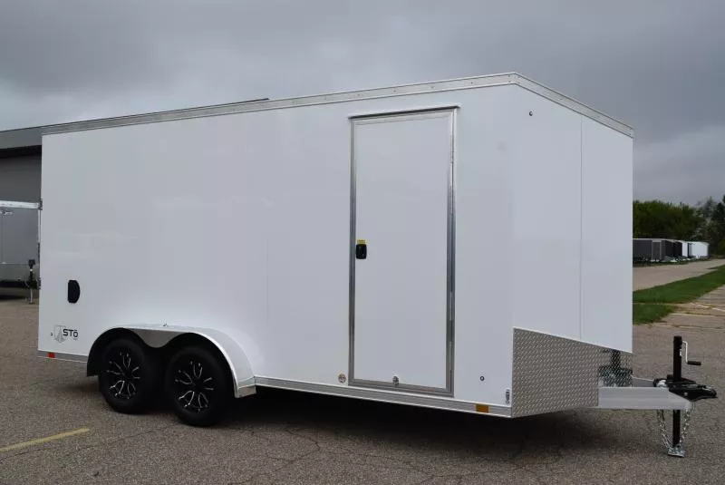 ATC 7x16 STO 400 ALUMINUM CARGO TRAILER