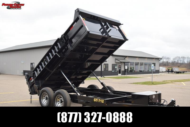 GRIFFIN 7x12' DUMP TRAILER W/ 12K GVW GRIFFIN 7x12' DUMP TRAILER W/ 12K GVW