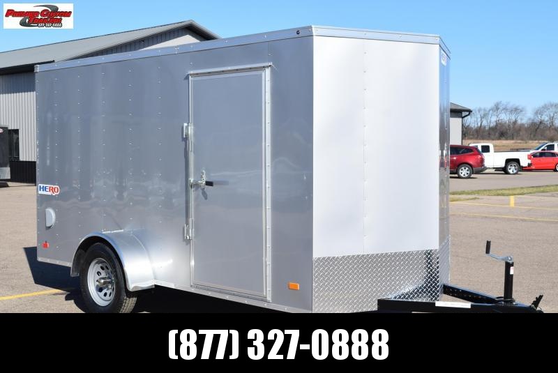 BRAVO HERO 6x12 ENCLOSED CARGO TRAILER BRAVO HERO 6x12 ENCLOSED CARGO TRAILER