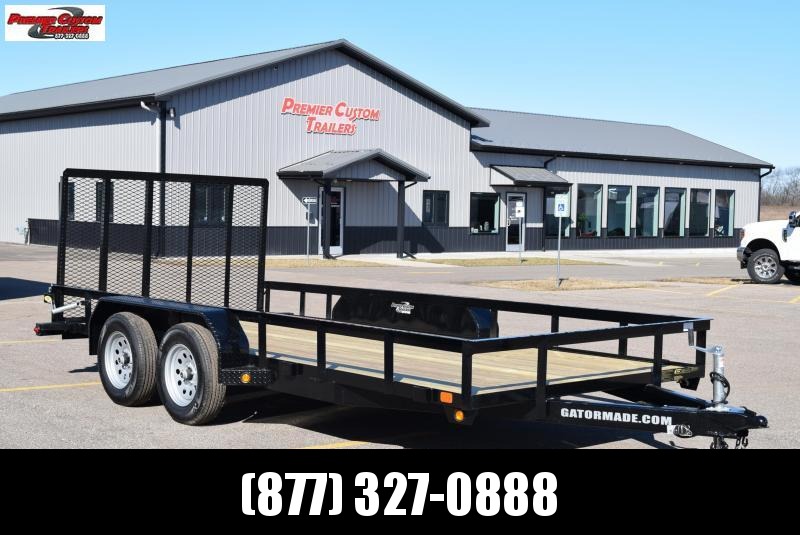 GATORMADE 82"X16' OPEN LANDSCAPE TRAILER GATORMADE 82"X16' OPEN LANDSCAPE TRAILER