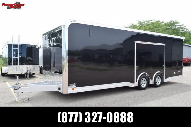 ATC 8.5x24' ROM 500 DELUXE RACE HAULER w/ PREMIUM ESCAPE DOOR ATC 8.5x24' ROM 500 DELUXE RACE HAULER w/ PREMIUM ESCAPE DOOR