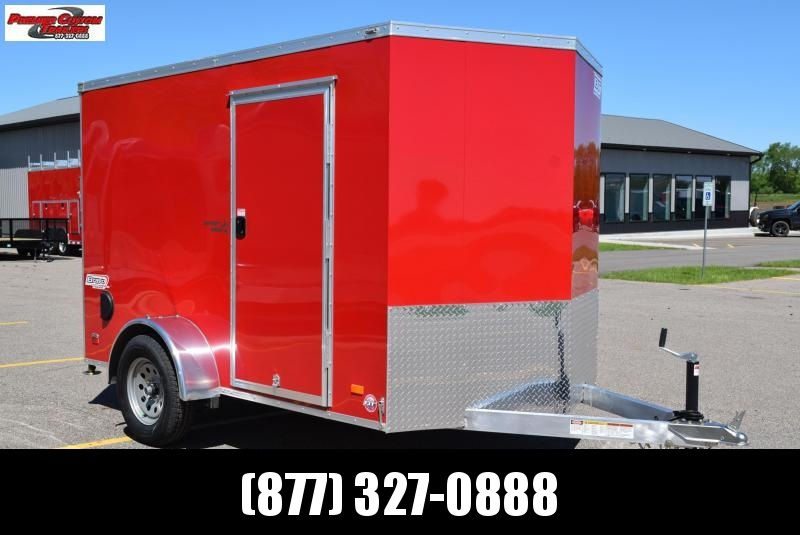 BRAVO 6x10 SILVER STAR ALUMINUM CARGO TRAILER BRAVO 6x10 SILVER STAR ALUMINUM CARGO TRAILER