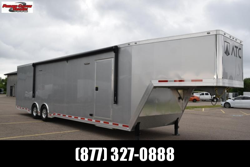 ATC 40' ALL ALUMINUM GOOSENECK RACE HAULER w/CH305 **IN STOCK AND AVAILABLE** ATC 40' ALL ALUMINUM GOOSENECK RACE HAULER w/CH305 **IN STOCK AND AVAILABLE**