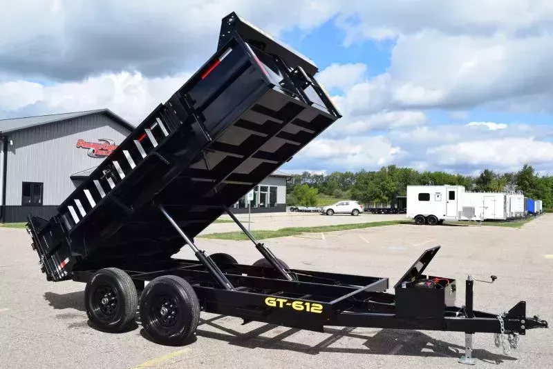 GRIFFIN 6 X 12 10K Low Pro Dump Trailer