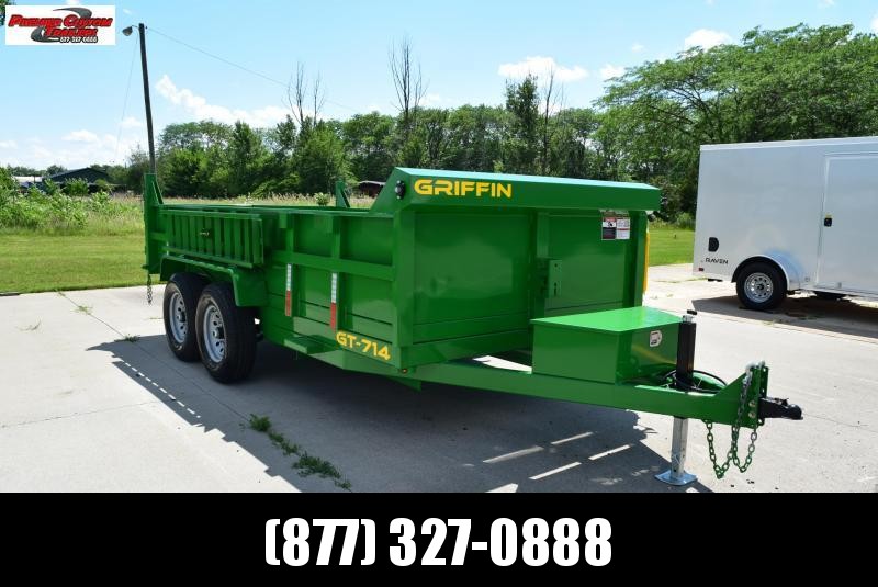 GRIFFIN 83 x 14 14K LOW PRO DUMP TRAILER GRIFFIN 83 x 14 14K LOW PRO DUMP TRAILER