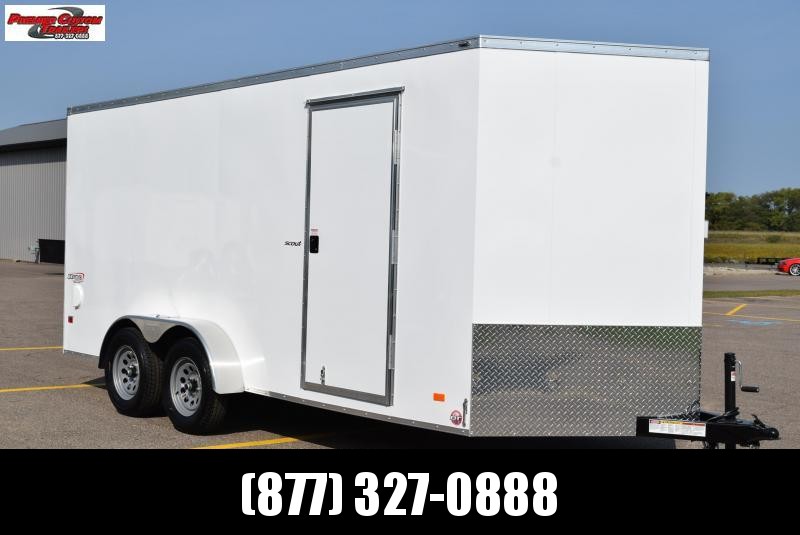2021 BRAVO 7x16 SCOUT ENCLOSED CARGO TRAILER 2021 BRAVO 7x16 SCOUT ENCLOSED CARGO TRAILER