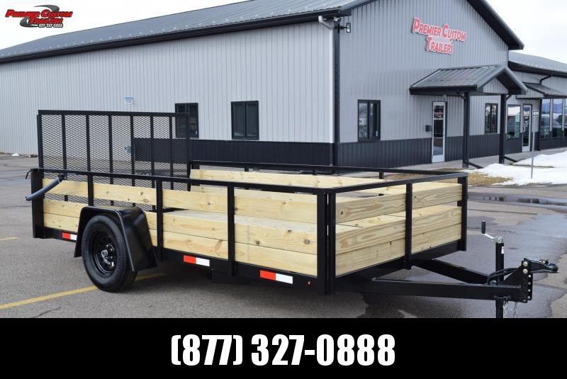 BND 7x12 UTILITY TRAILER w/ 3-BOARD SIDES BND 7x12 UTILITY TRAILER w/ 3-BOARD SIDES