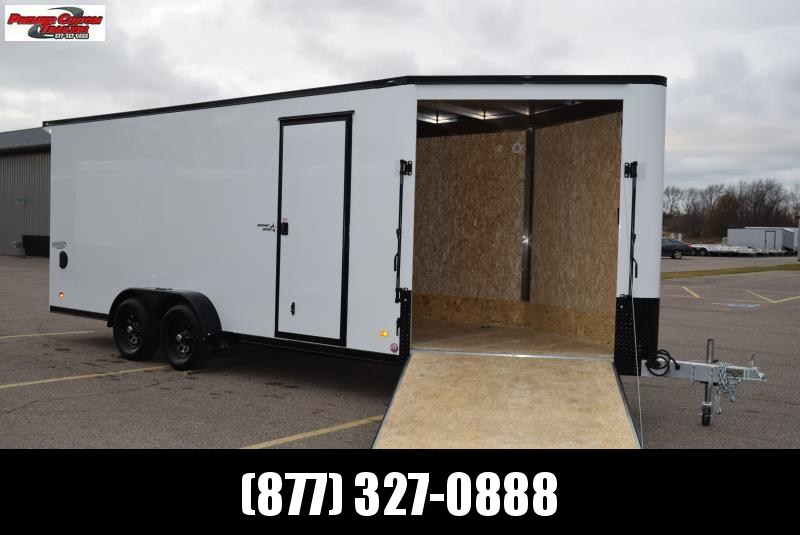 BRAVO 7x18'+5' **MIDNIGHT EDITION** SILVER STAR ALUMINUM SNOWMOBILE/UTV TRAILER BRAVO 7x18'+5' **MIDNIGHT EDITION** SILVER STAR ALUMINUM SNOWMOBILE/UTV TRAILER