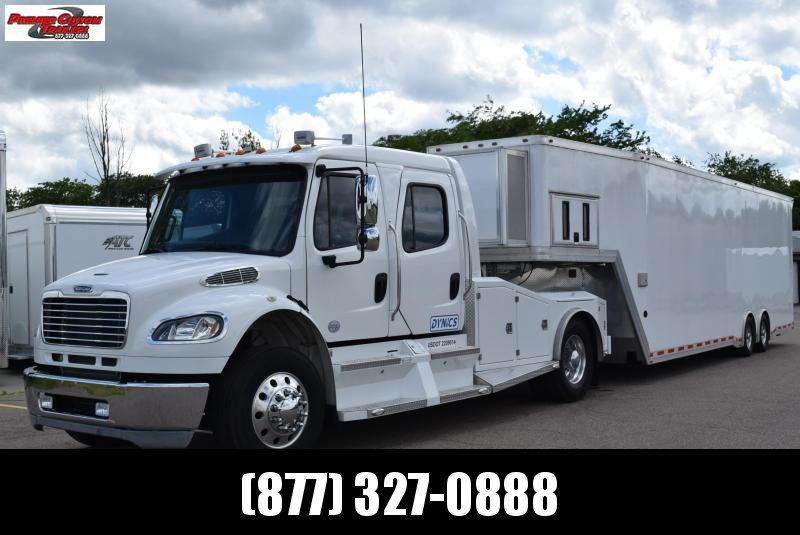 2014 Freightliner M2 106 & ATC All Aluminum Gooseneck Trailer 2014 Freightliner M2 106 & ATC All Aluminum Gooseneck Trailer