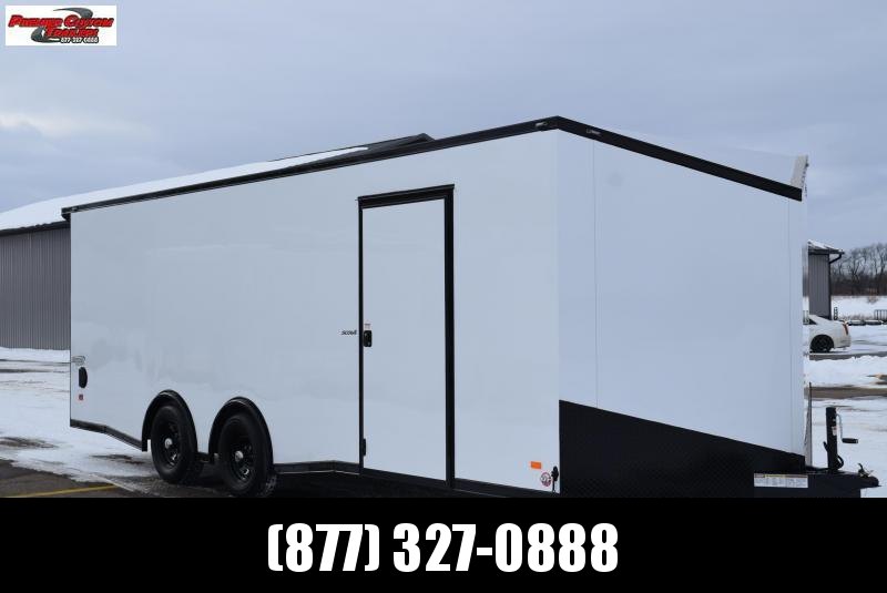 BRAVO 8.5x22 SCOUT *MIDNIGHT EDITION* ENCLOSED CAR HAULER BRAVO 8.5x22 SCOUT *MIDNIGHT EDITION* ENCLOSED CAR HAULER
