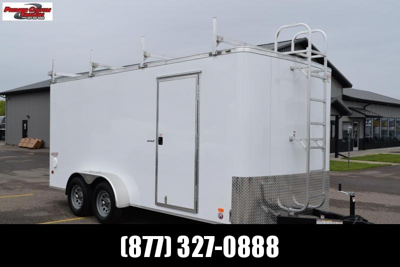 BRAVO 7x16 SCOUT ENCLOSED CONTRACTOR TRAILER BRAVO 7x16 SCOUT ENCLOSED CONTRACTOR TRAILER