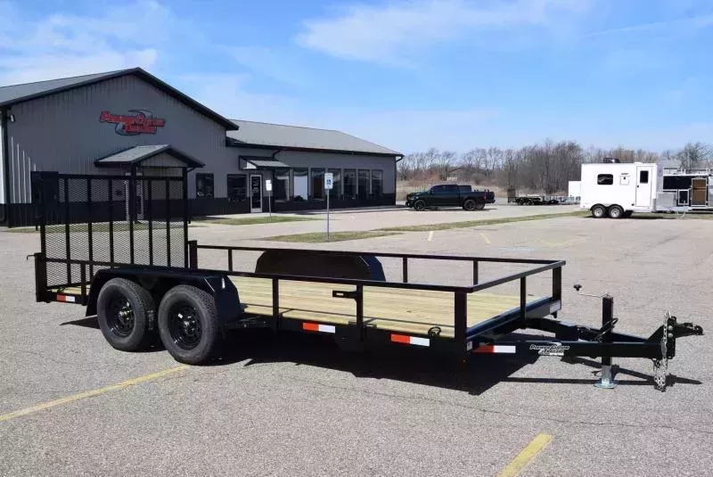 BND 7x16' LANDSCAPE UTILITY TRAILER