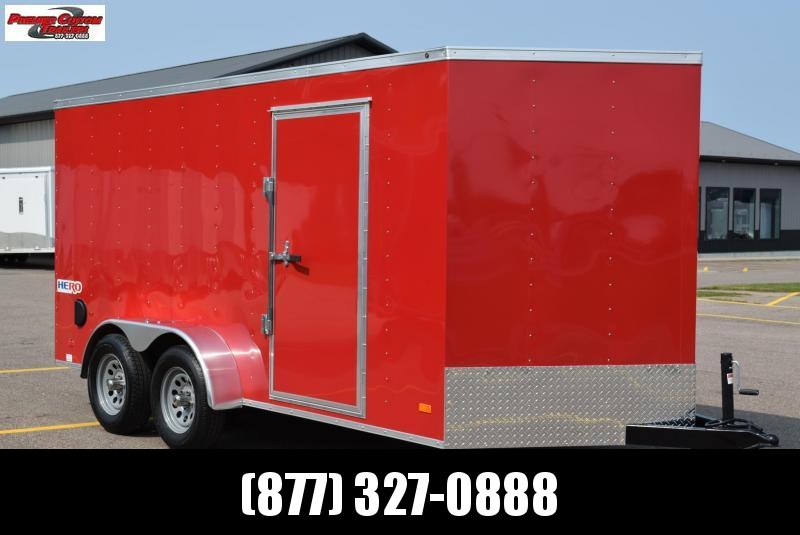 BRAVO HERO 7x14 ENCLOSED CARGO TRAILER BRAVO HERO 7x14 ENCLOSED CARGO TRAILER