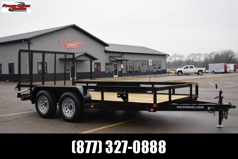 GATORMADE 82"X14' OPEN LANDSCAPE TRAILER GATORMADE 82"X14' OPEN LANDSCAPE TRAILER