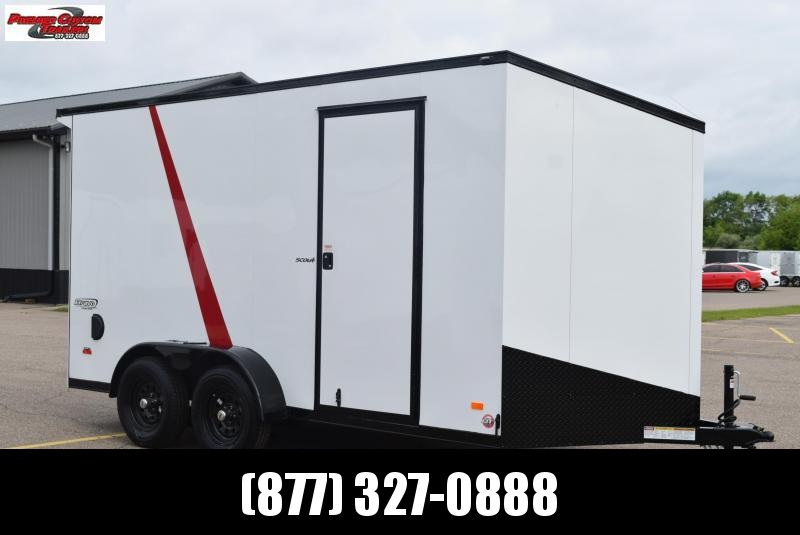 BRAVO 7x14 SCOUT *MIDNIGHT EDITION* ENCLOSED CARGO TRAILER BRAVO 7x14 SCOUT *MIDNIGHT EDITION* ENCLOSED CARGO TRAILER