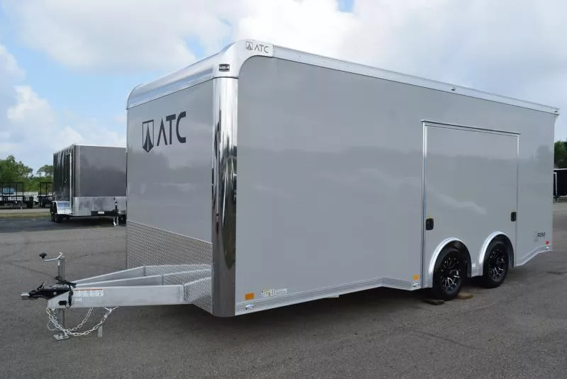 ATC 8.5x20' ROM 400 CAR HAULER w/ PREMIUM ESCAPE DOOR