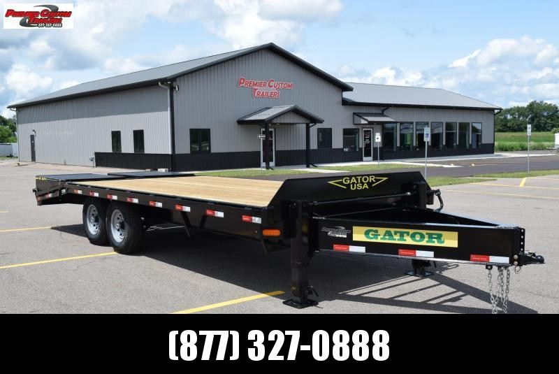 GATORMADE 16'+5' PINTLE 14K EQUIPMENT TRAILER GATORMADE 16'+5' PINTLE 14K EQUIPMENT TRAILER