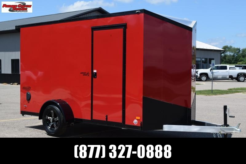 BRAVO 6x12 SILVER STAR *MIDNIGHT EDITION* ALUMINUM CARGO TRAILER BRAVO 6x12 SILVER STAR *MIDNIGHT EDITION* ALUMINUM CARGO TRAILER