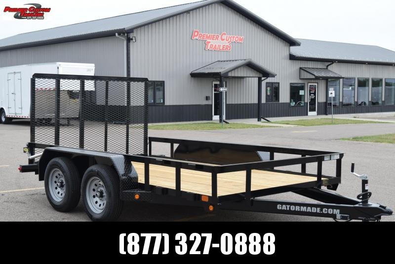 GATORMADE 82"X12' OPEN LANDSCAPE TRAILER GATORMADE 82"X12' OPEN LANDSCAPE TRAILER