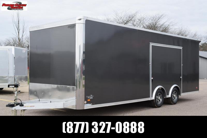 BRAVO SILVER STAR 24' ALUMINUM ENCLOSED CAR HAULER BRAVO SILVER STAR 24' ALUMINUM ENCLOSED CAR HAULER