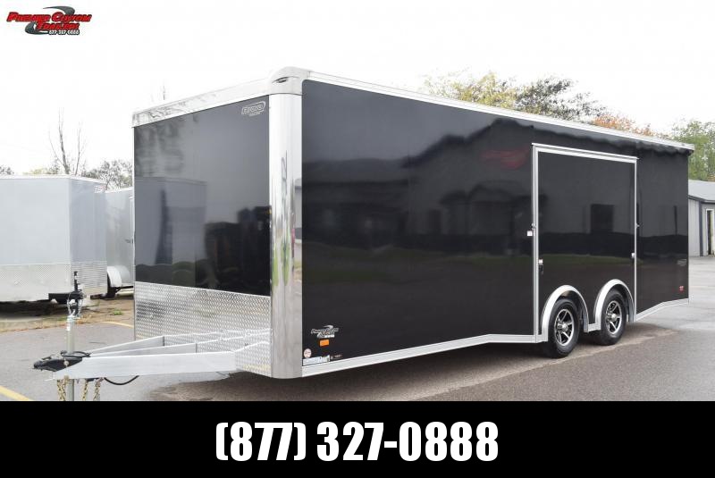 BRAVO SILVER STAR 24' ALUMINUM ENCLOSED CAR HAULER w/ FINISHED INTERIOR BRAVO SILVER STAR 24' ALUMINUM ENCLOSED CAR HAULER w/ FINISHED INTERIOR