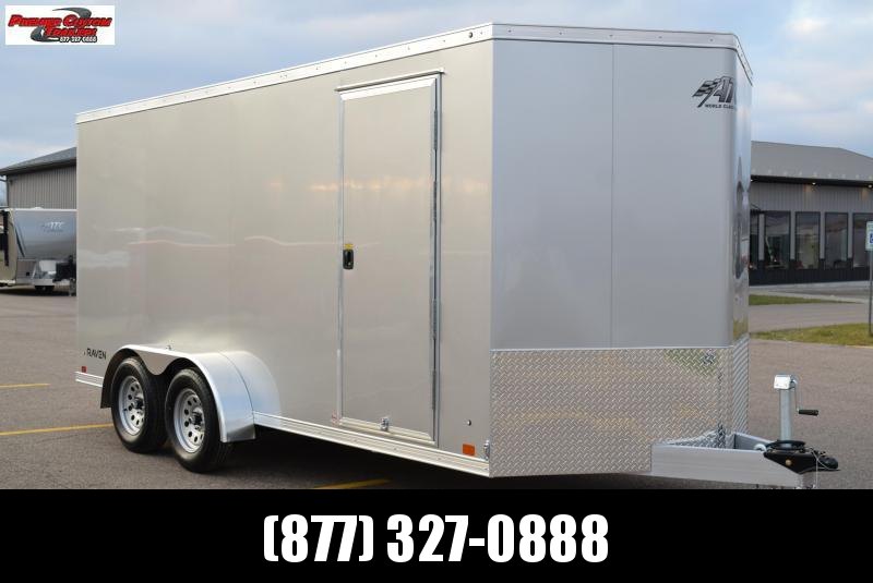 ATC ALL ALUMINUM 7x16 RAVEN ENCLOSED CARGO TRAILER ATC ALL ALUMINUM 7x16 RAVEN ENCLOSED CARGO TRAILER