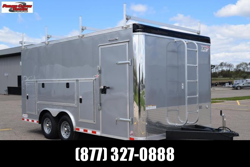 BRAVO STAR 8.5x16 PRO SERIES CONTRACTOR TRAILER w/ DOUBLE DOORS BRAVO STAR 8.5x16 PRO SERIES CONTRACTOR TRAILER w/ DOUBLE DOORS