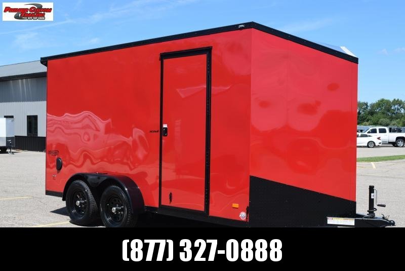 BRAVO 7x14 SCOUT *MIDNIGHT EDITION* ENCLOSED CARGO TRAILER BRAVO 7x14 SCOUT *MIDNIGHT EDITION* ENCLOSED CARGO TRAILER