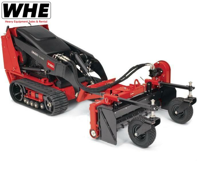 Mini Skid Steer Power Rake 48 Width Wakarusa Equipment Heavy