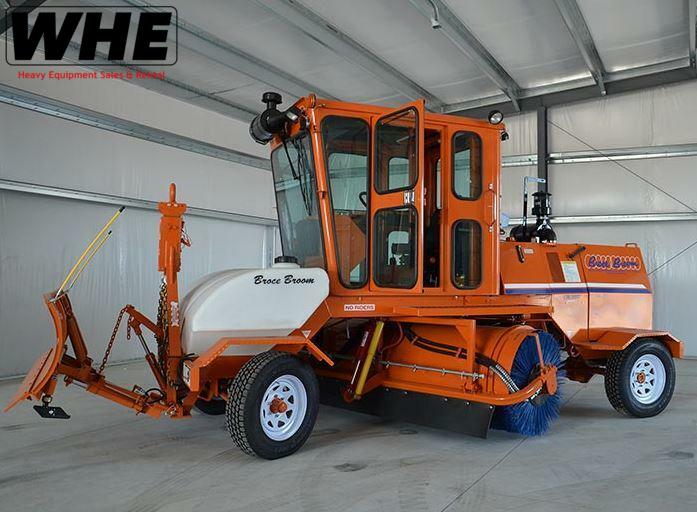 350 Broce Broom Sweeper, Wakarusa Equipment