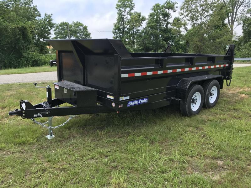 2020 Sure Trac 82x16 14k Hd Low Profile Dump Dual Ram Dump