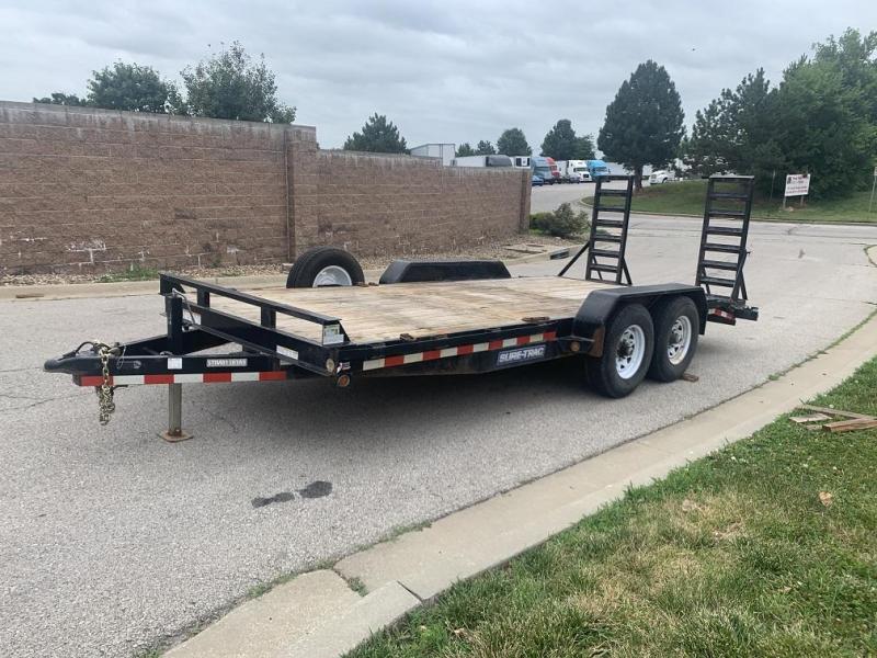 USED 2015 Sure-Trac 18' 14K Equipment Trailer USED 2015 Sure-Trac 18' 14K Equipment Trailer