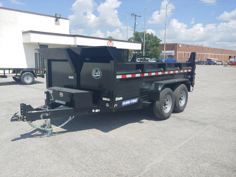 2020 Sure-Trac 80"x12' HD Low Pro Dump Trailer - 12k 2020 Sure-Trac 80"x12' HD Low Pro Dump Trailer - 12k