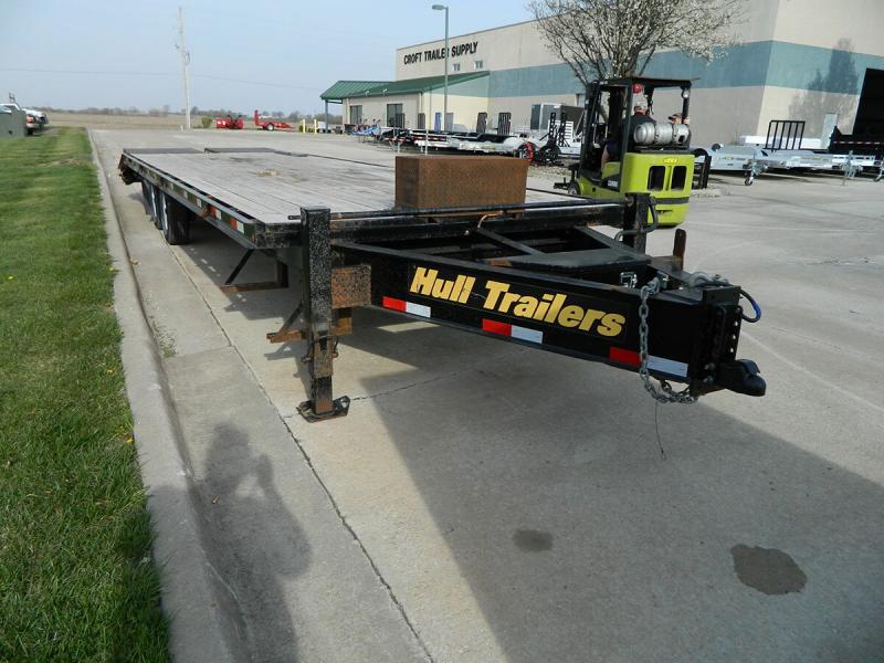 Used 2015 Hull 8.5' x 25+5' Bumper Pull Deckover - 14k Used 2015 Hull 8.5' x 25+5' Bumper Pull Deckover - 14k
