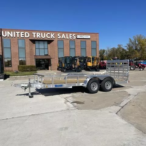 2025 Mission Trailers Wood Deck 2.0 Open Landscape MLS6.5X16-2.0 