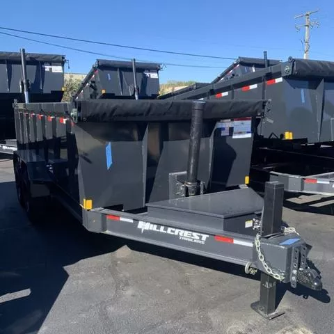 2025 Hillcrest Trailers 17.6K Dump Trailer 176714SDH 