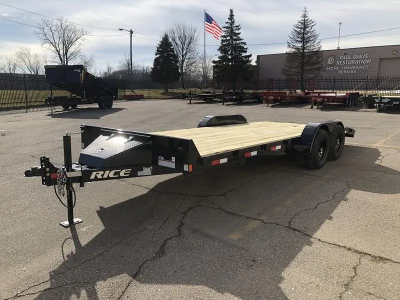 2025 Rice Trailers FMCMR8222 22' Car Hauler 10K 