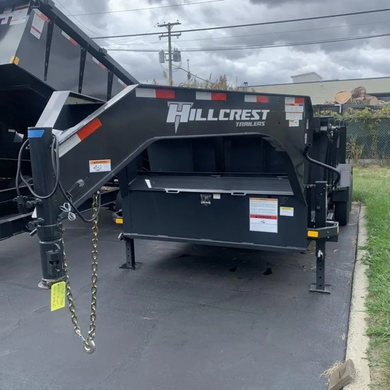 2026 Hillcrest Trailers Gooseneck Dump Trailer 15.9K 159716SGDH 