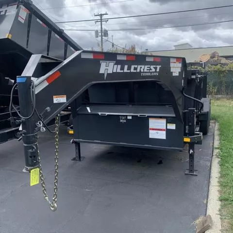 2025 Hillcrest Trailers Gooseneck Dump Trailer 15.9K 159716SGDH 