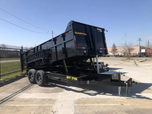 2025 Griffin Trailer GT-716 TELE HS 36" Dump 14K