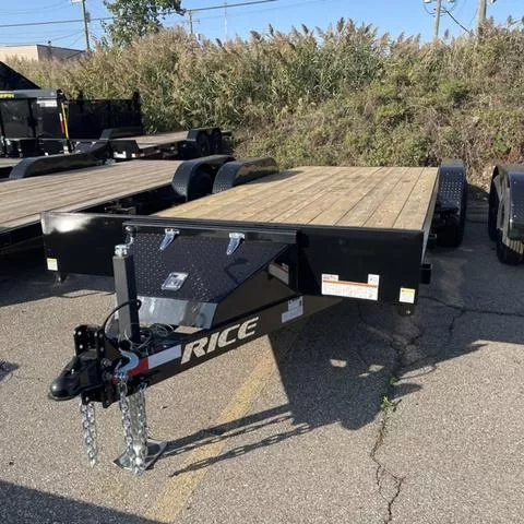 2026 Rice Trailers 9.9k magnum car hauler 82" x 18'+2'