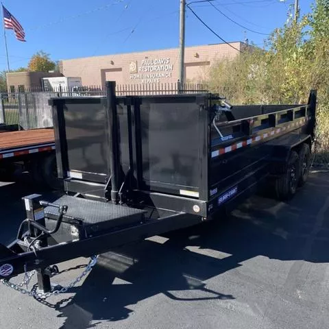 2026 Sure-Trac HD Low Profile Dump 82" X 16', 14K Telescopic 
