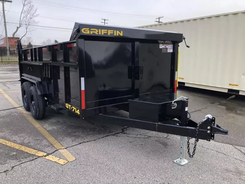2025 Griffin Trailer GT-714 HS 36" Dump 14K 